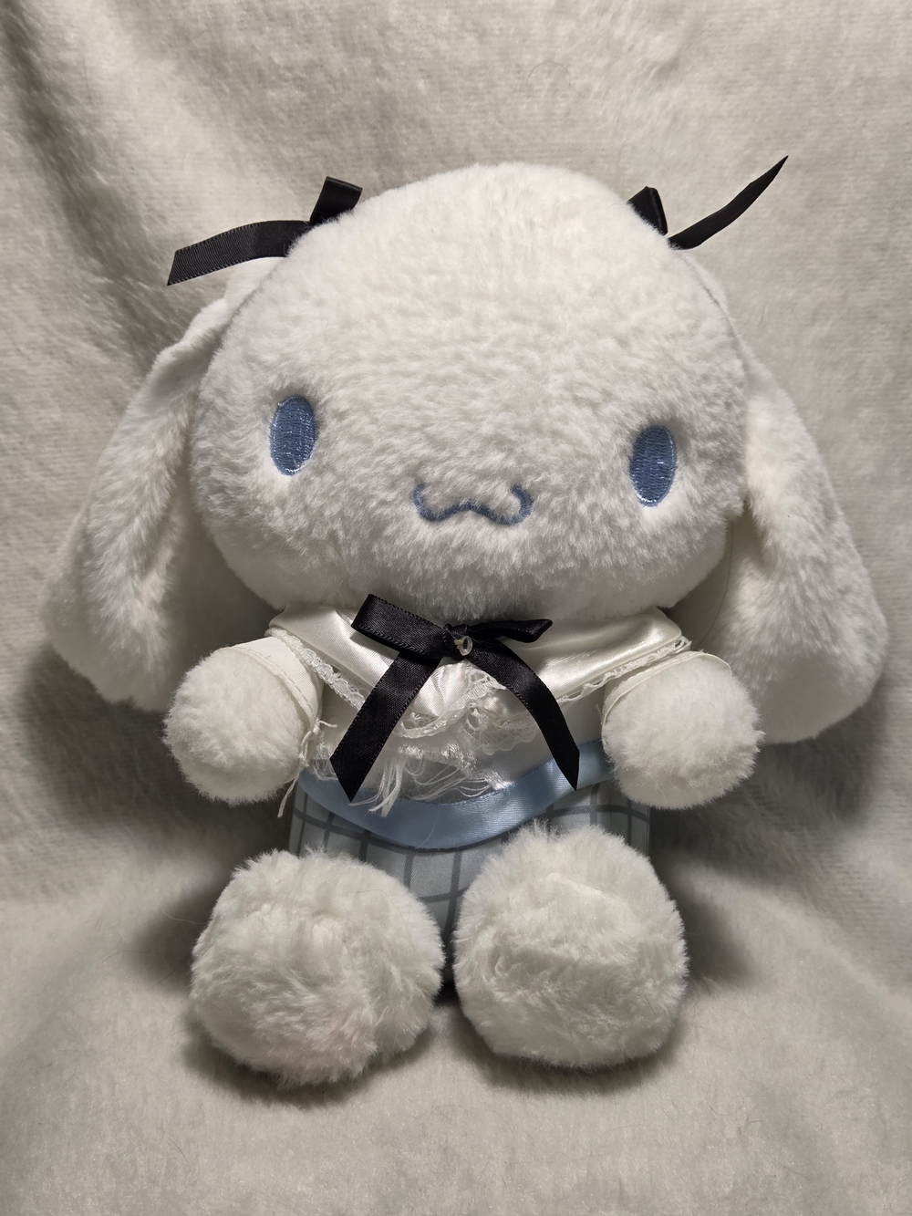 Sanrio Cinnamoroll Hello Kitty Plush Toy White Bunny Blue (has damage)